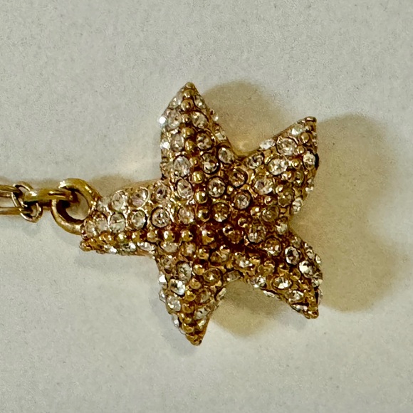 JCrew Crystal Starfish Necklace - Picture 3 of 4